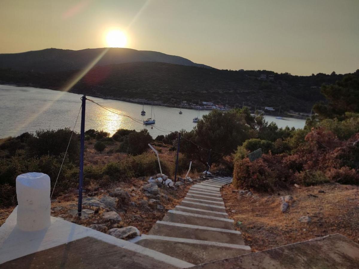 Merabello Beach House Poseidonion Exterior foto
