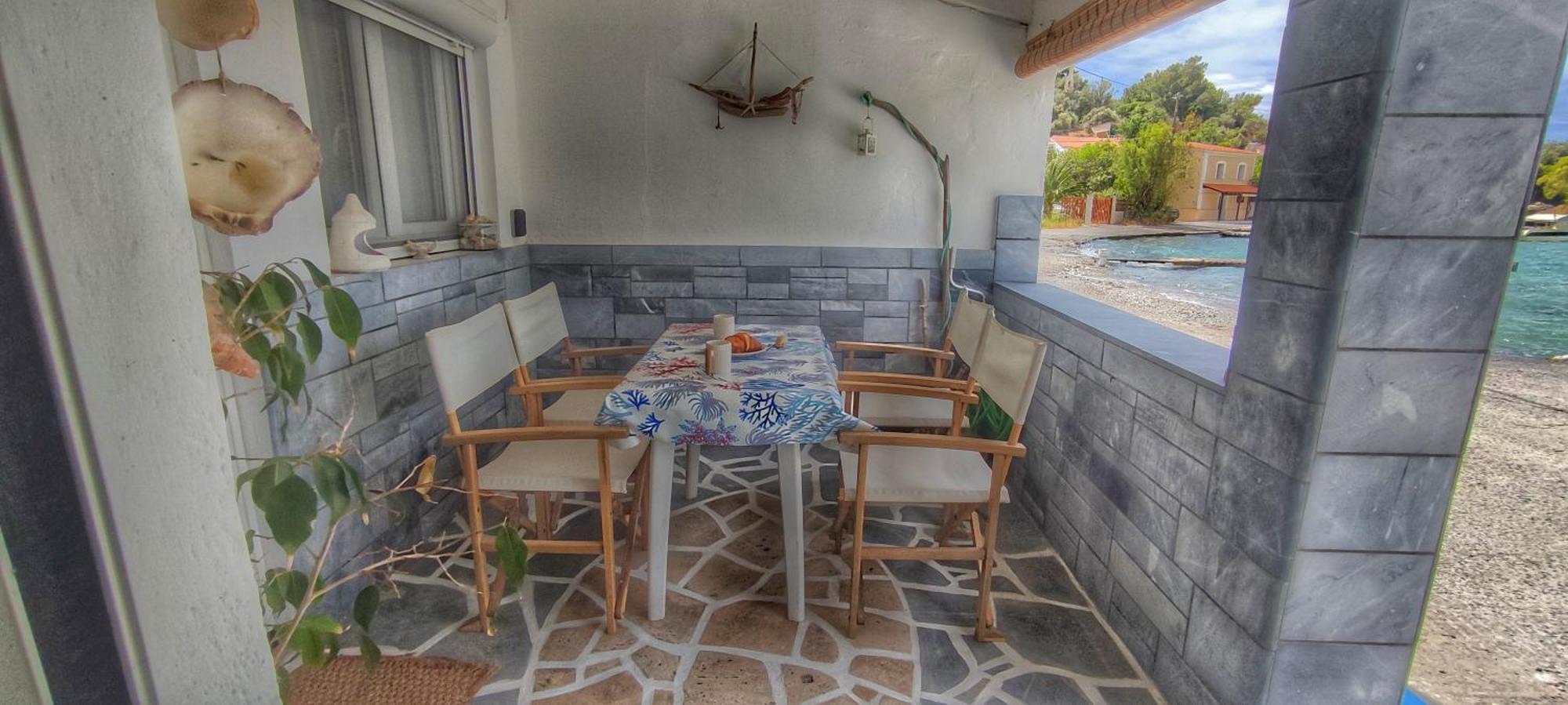 Merabello Beach House Poseidonion Exterior foto