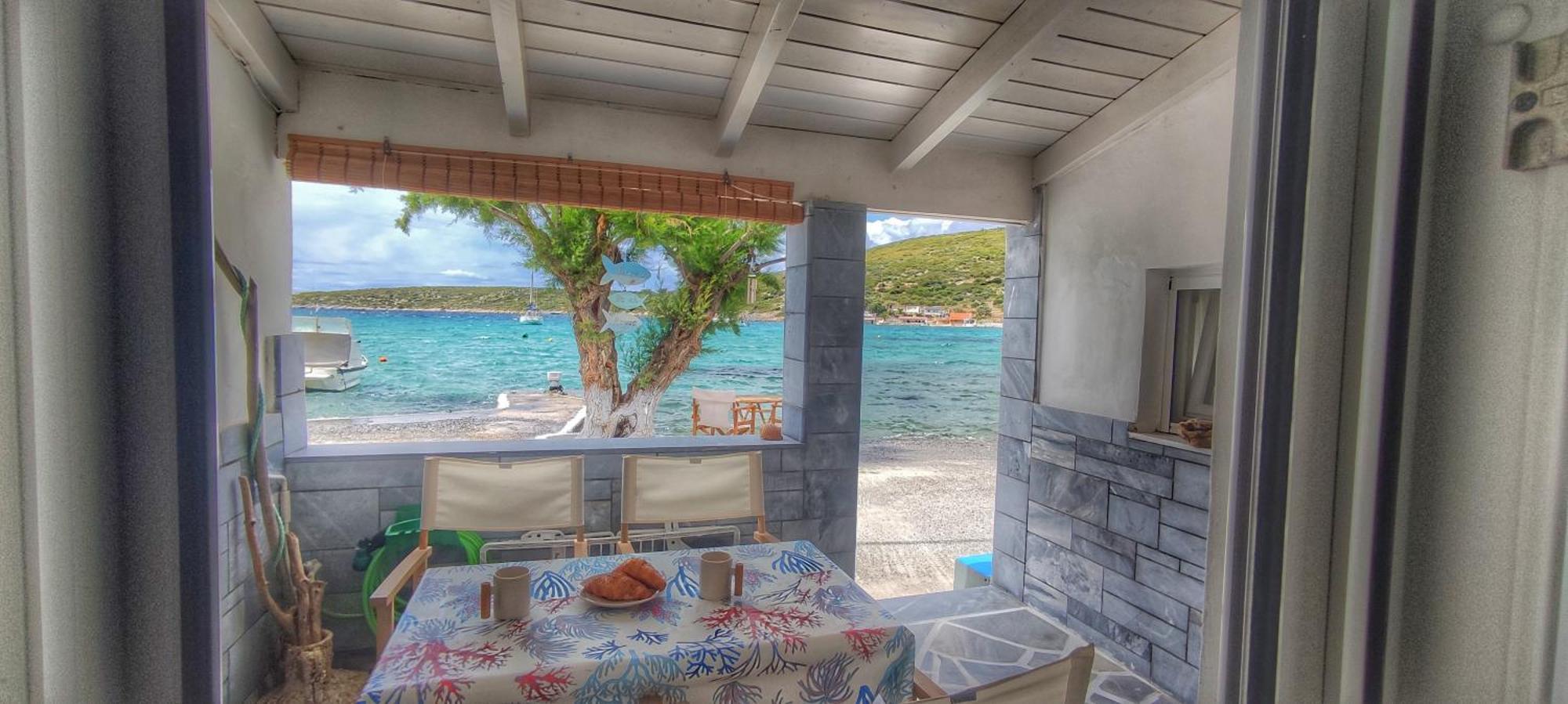 Merabello Beach House Poseidonion Exterior foto